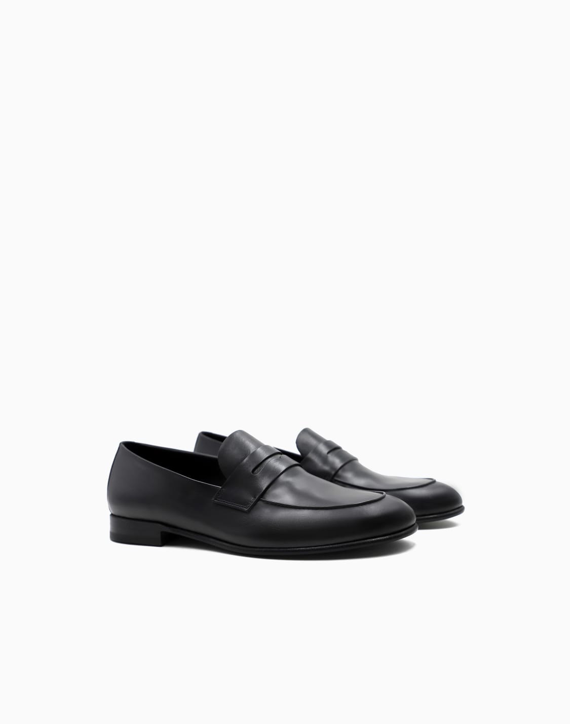 mocassins-en-cuir-gris--giorgio-armani