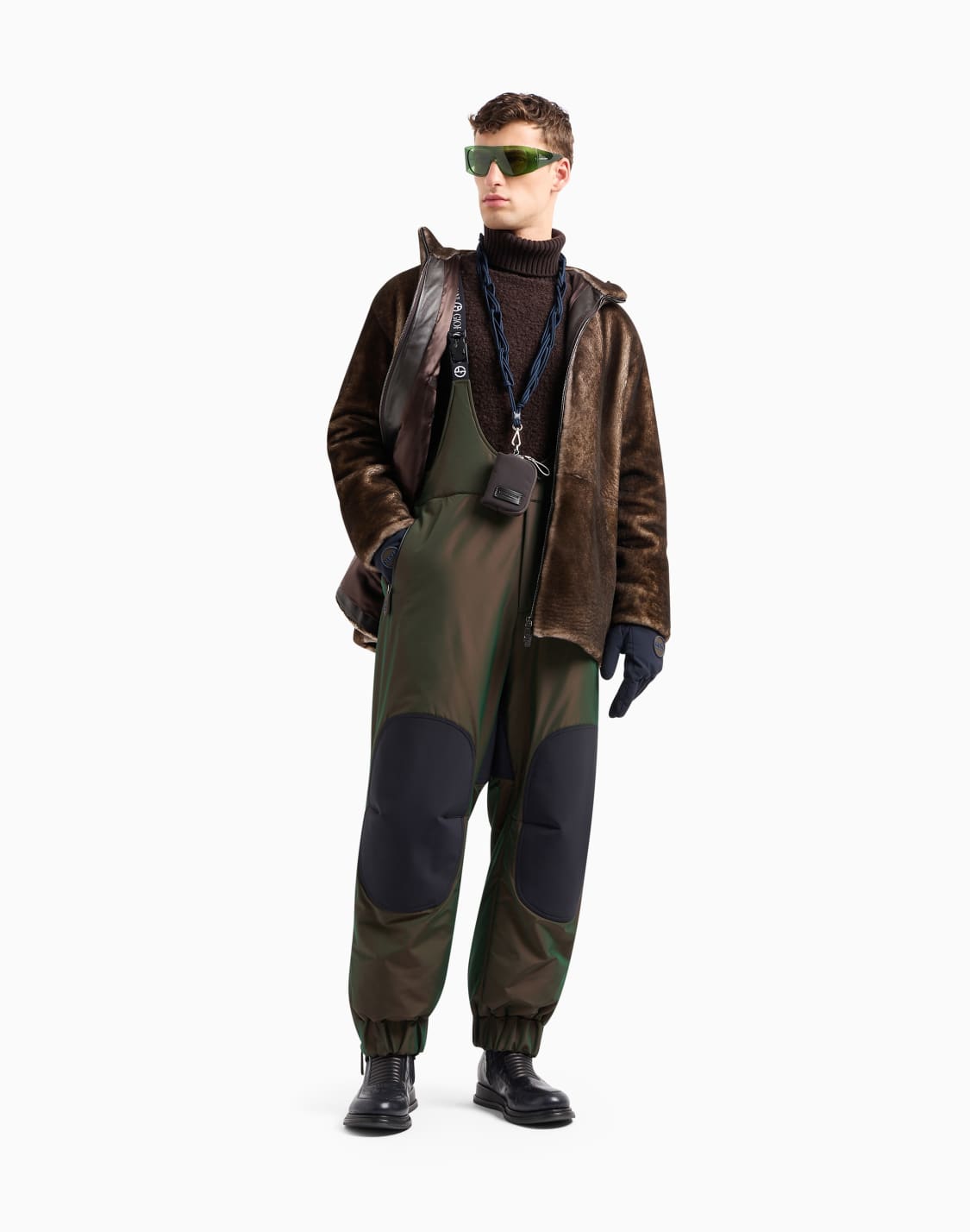 mock-neck-jumper-in-boucl-cashmere-wool-and-silk-brown--giorgio-armani