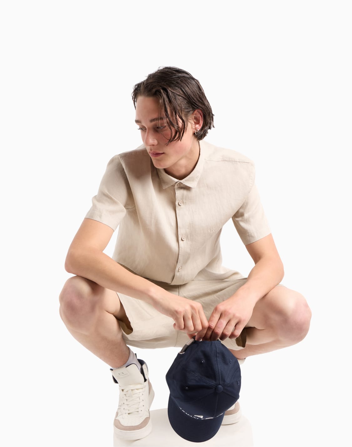 regular-fit-cotton-shirt-beige--armani-exchange