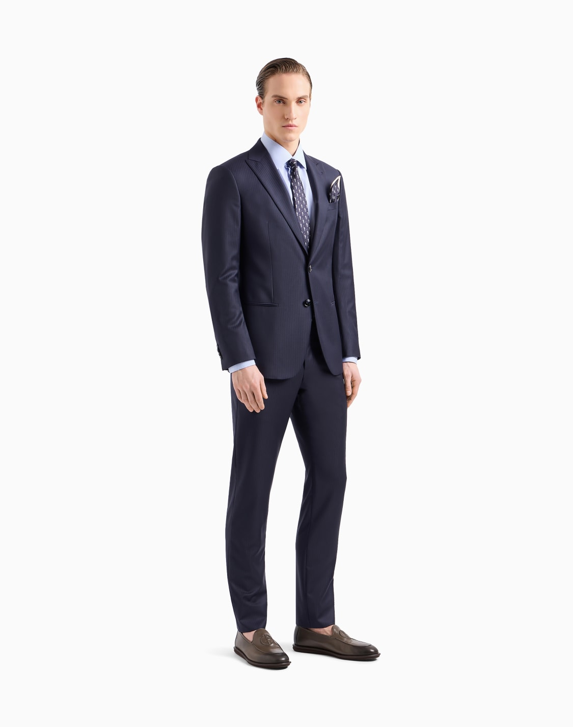 camisa-regular-fit-de-algodn-microestructurado-celeste--giorgio-armani