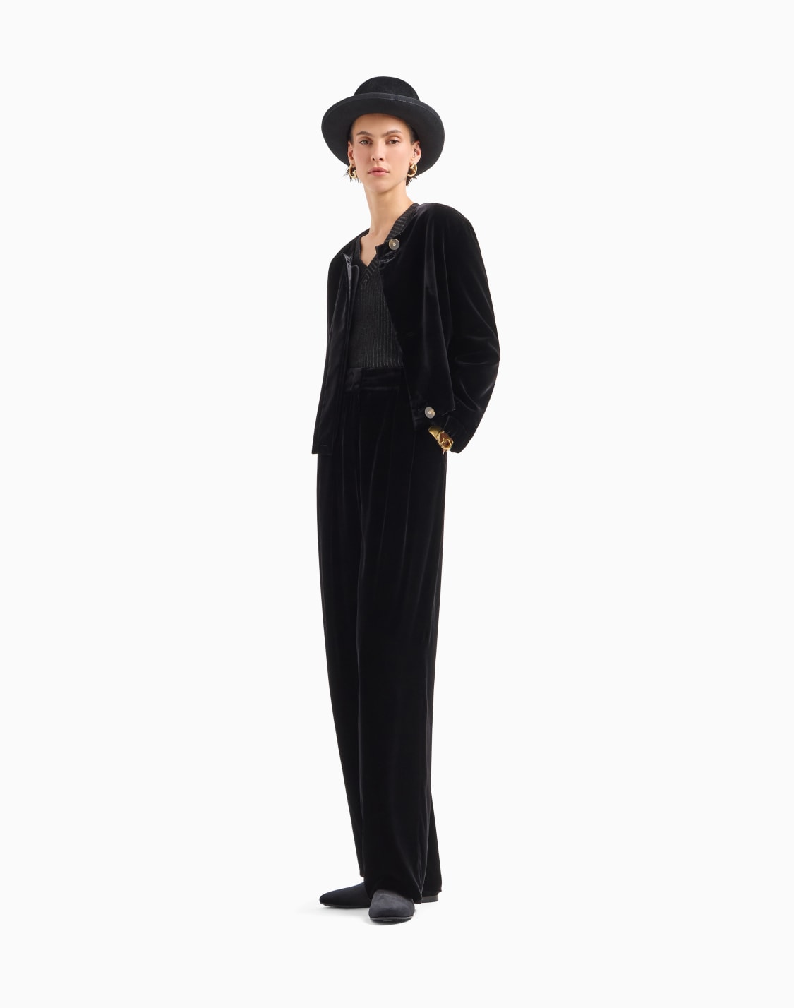double-darted-velvet-trousers-negro--giorgio-armani