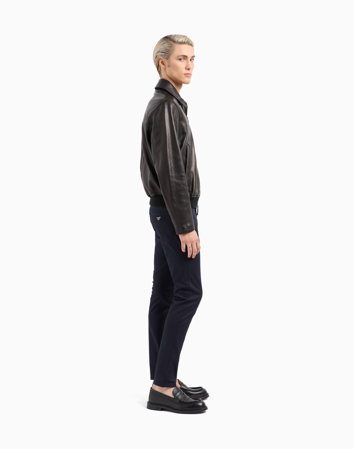pantalon-j06-coupe-slim-en-serg-stretch-bleu-marine--emporio-armani