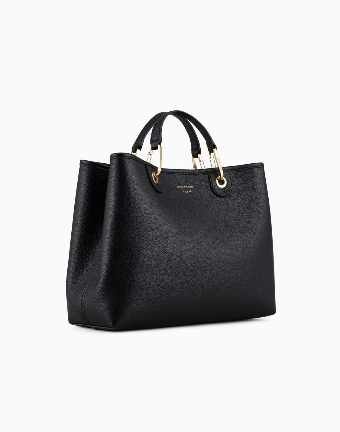 myea-ショッパ-ディアプリント-ミディアム-ブラック--emporio-armani