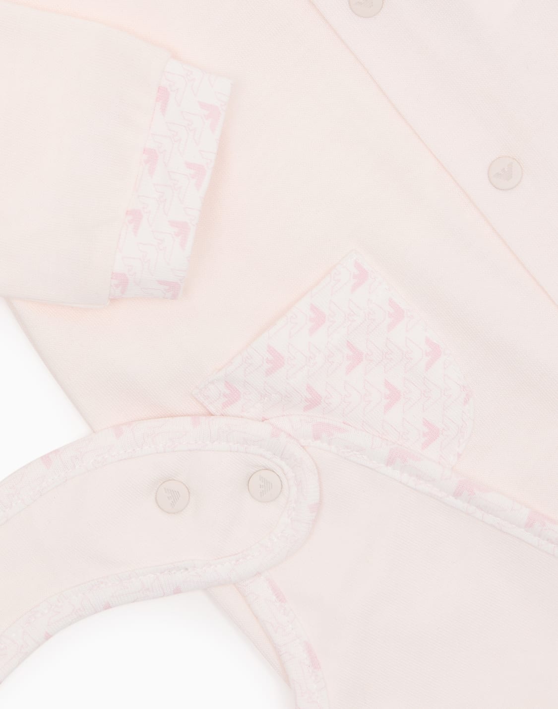 jersey-onesie-and-bib-gift-set-with-op-art-eagles-pink--emporio-armani