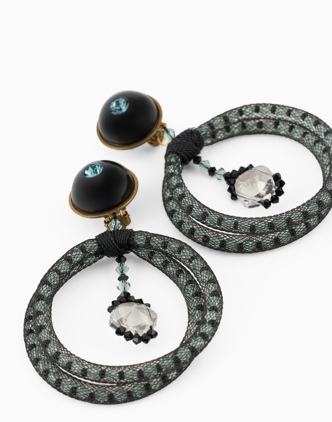 resin-and-crystal-clip-on-hoop-earrings-blue--giorgio-armani