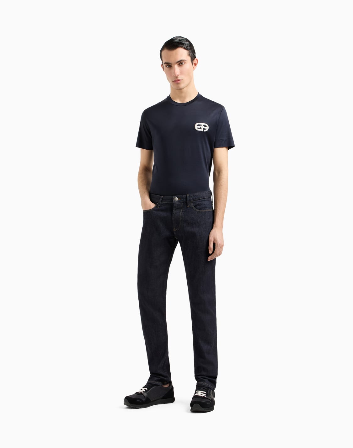 -lyocell-blend-jersey-t-shirt-with-embossed-ea-logo-embroidery-navy-blue--emporio-armani