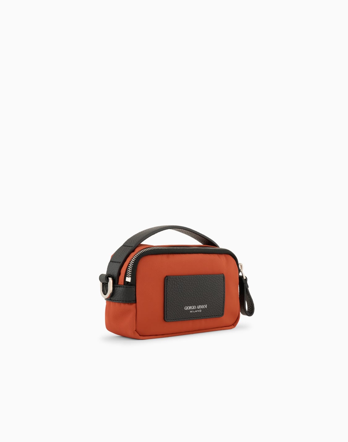 mini-sac-port-crois-en-nylon-et-cuir-asv-orange--giorgio-armani