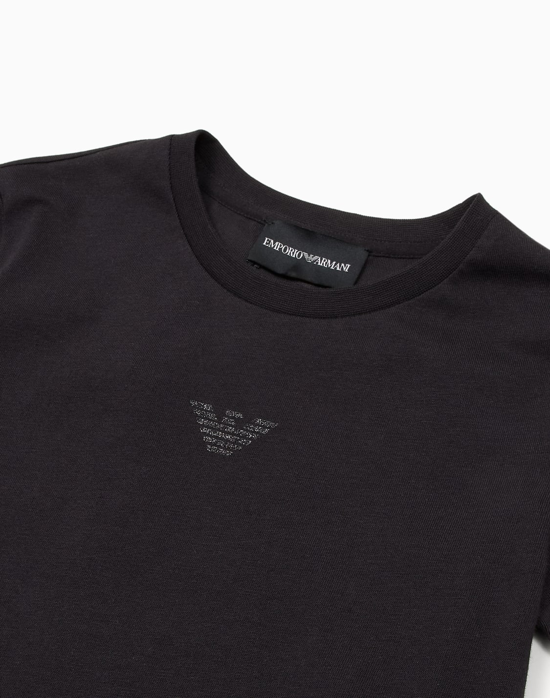 tシャツ-ジャジ-グリッタイグル-ネイビブル--emporio-armani