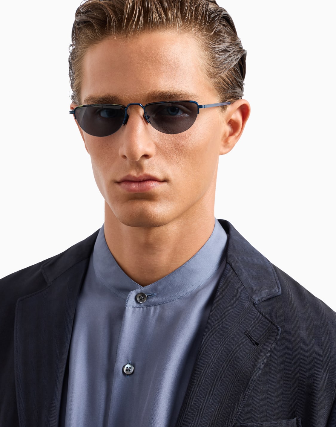 lunettes-de-soleil-de-forme-irrgulire-pour-homme-bleu--giorgio-armani