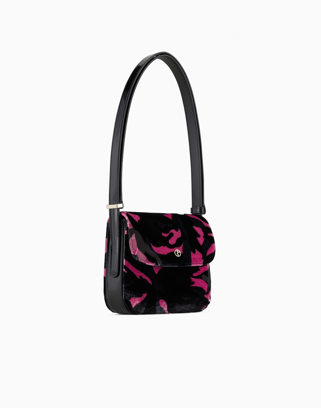 オンライン限定ジョルジオ-アルマニ-giorgio-armani-la-primaバッグ-オパル加工ベルベット製-スモル-ブラック--giorgio-armani