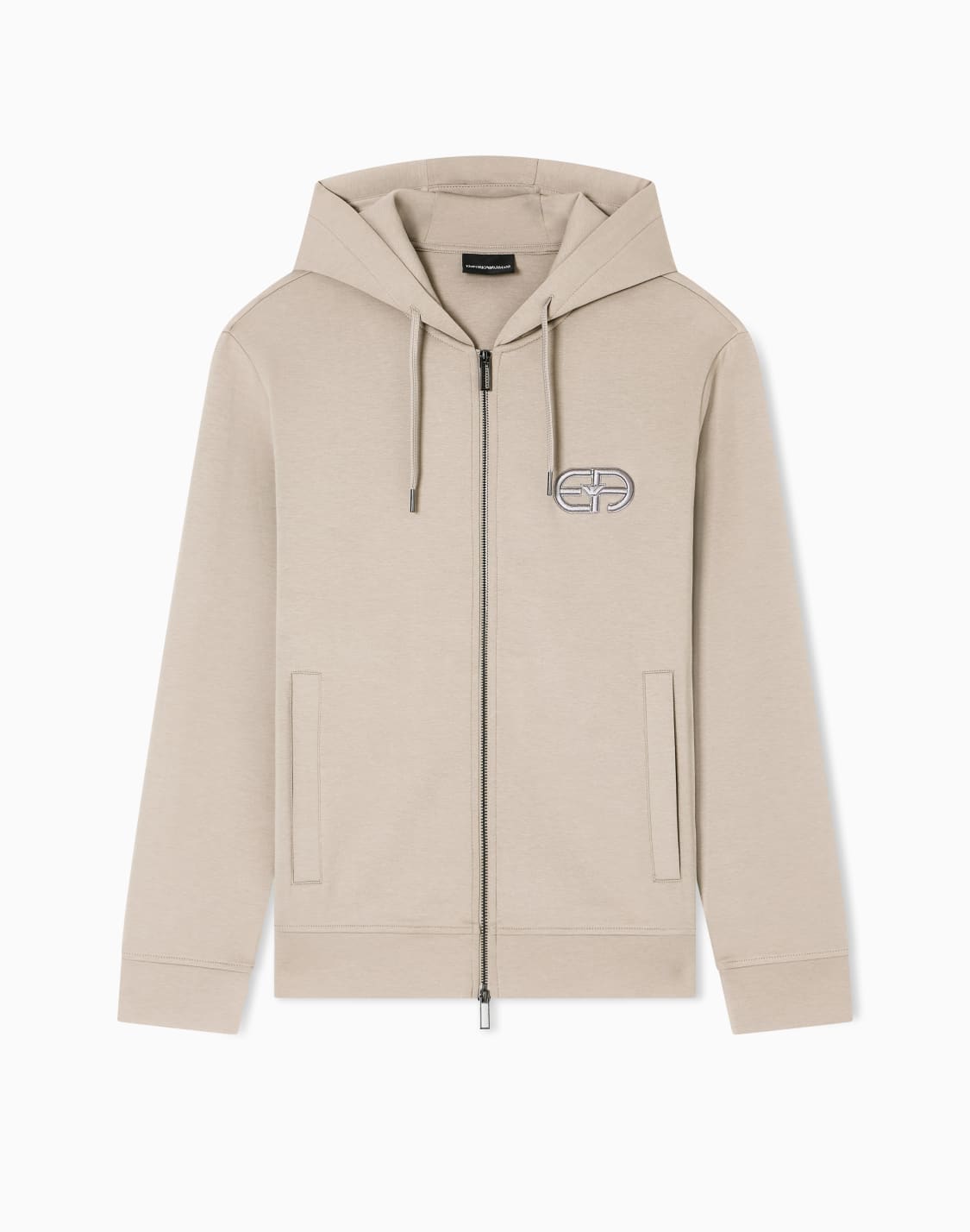 double-jersey-zip-up-hooded-sweatshirt-with-embossed-embroidered-ea-logo-beige--emporio-armani
