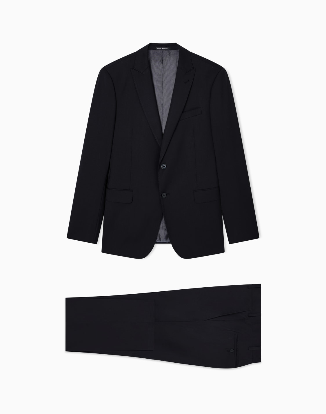 einreihiger-anzug-in-regular-fit-aus-gestreifter-schurwolle-in-strukturierter-jacquard-stoff-verarbeitung-schwarz--emporio-armani