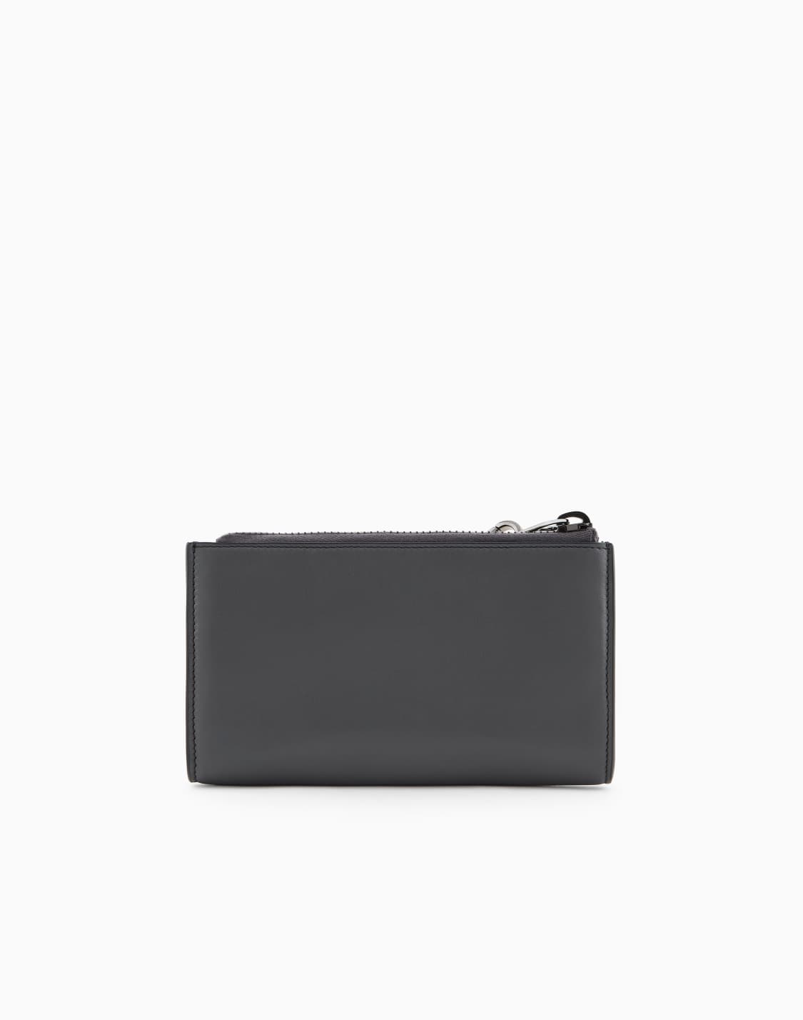 ストラップ付きウォレット-グレ--giorgio-armani