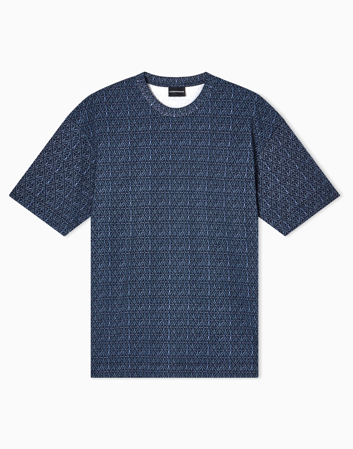 t-shirt-en-jersey-avec-imprim-effet-majolique-asv-bleu--emporio-armani