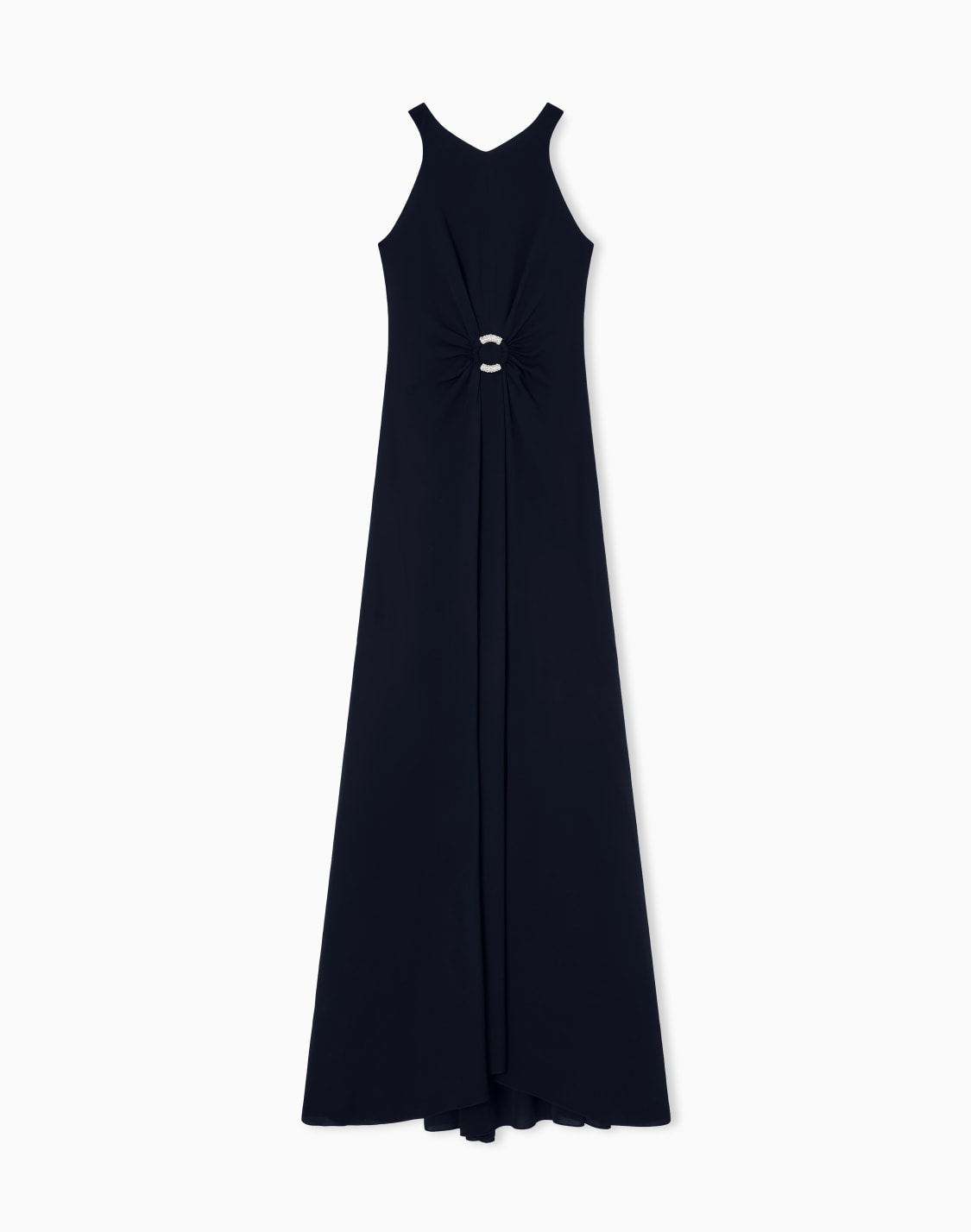 long-triple-silk-georgette-dress-black--giorgio-armani