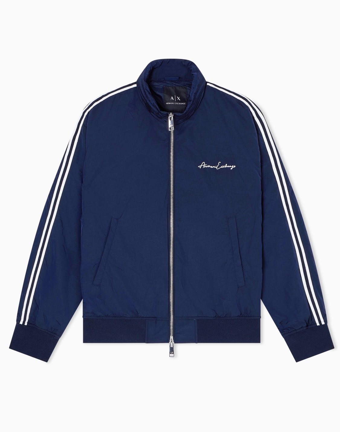 veste-entirement-zippe-avec-bandes-contrastes-bleu--armani-exchange