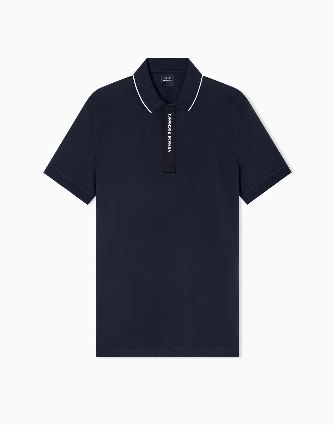polo-de-corte-regular-con-logotipo-azul-marino--armani-exchange
