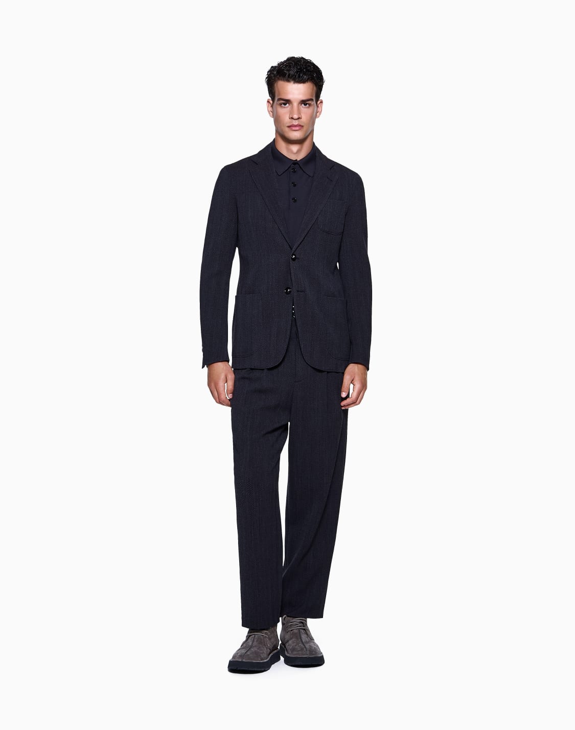 long-sleeved-polo-shirt-in-virgin-wool-grey--giorgio-armani