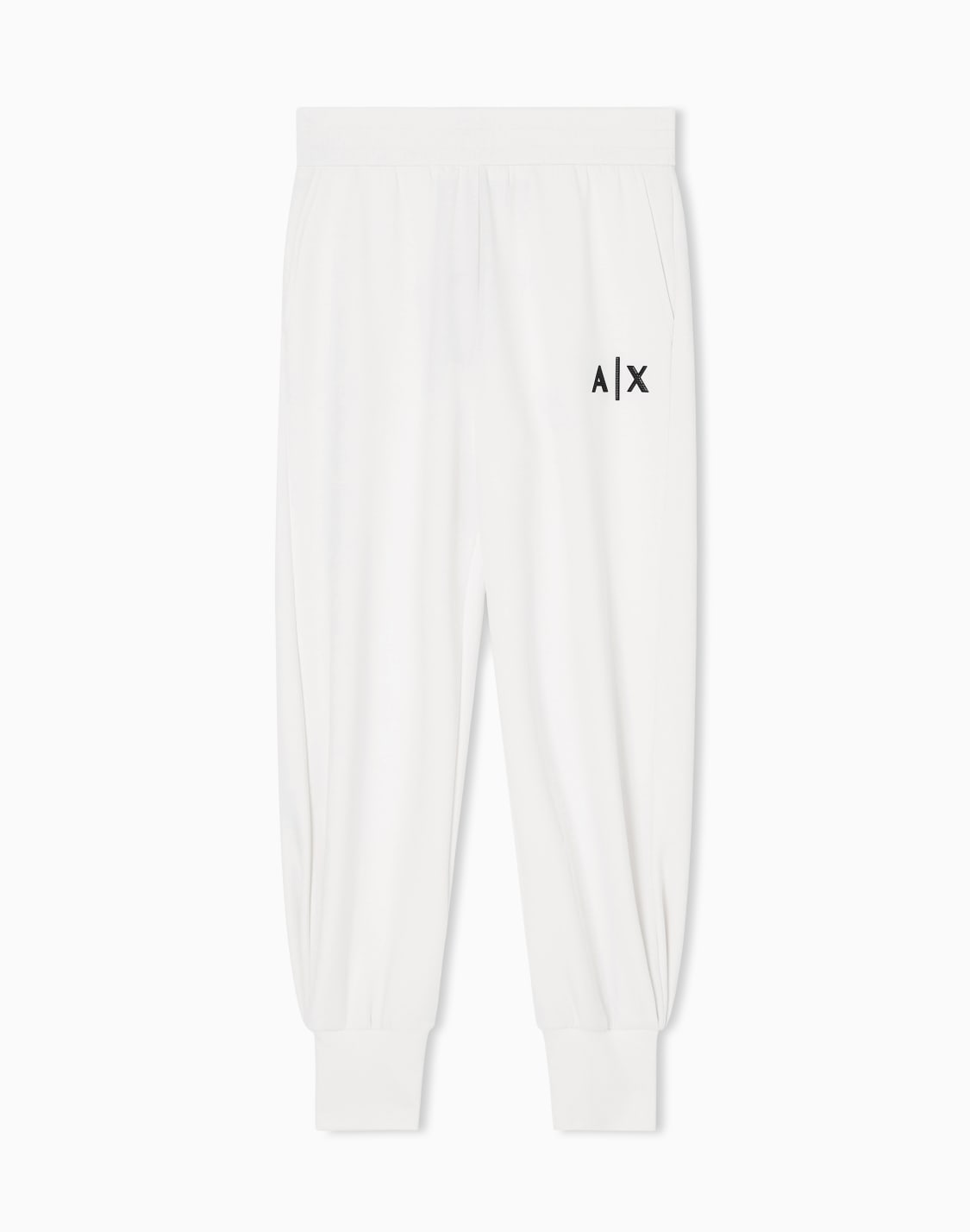 over-pants-with-elastic-hem-white--armani-exchange