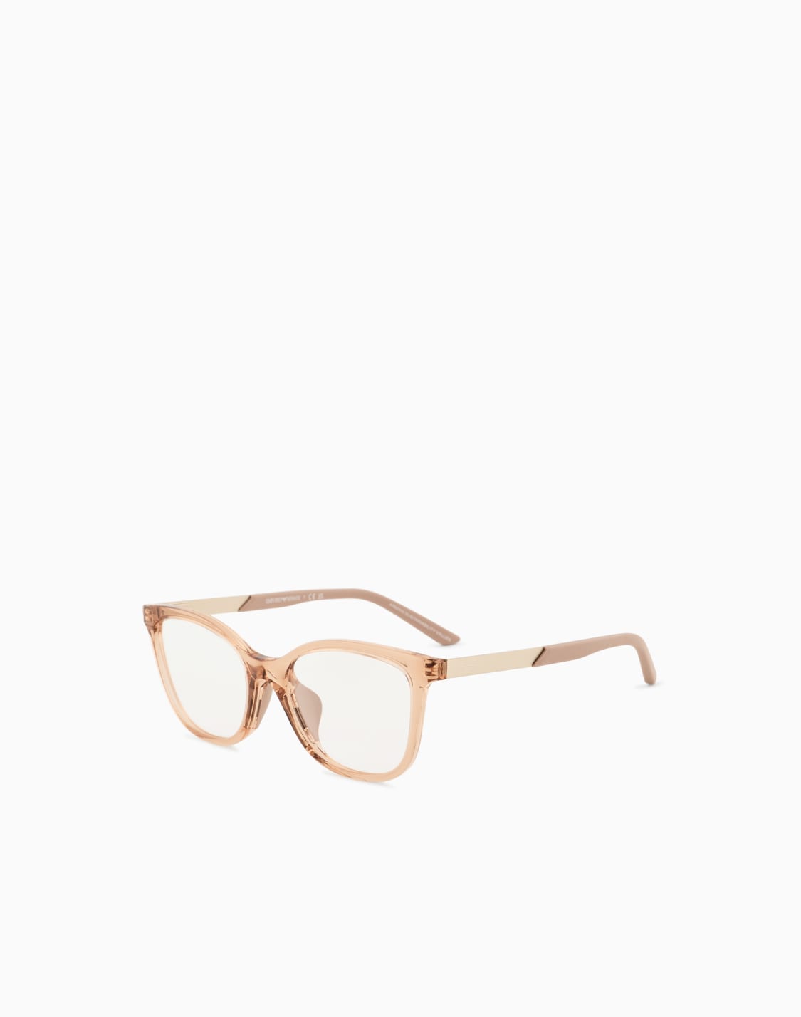 montura-para-gafas-de-vista-modelo-mariposa-para-nia-beige--emporio-armani