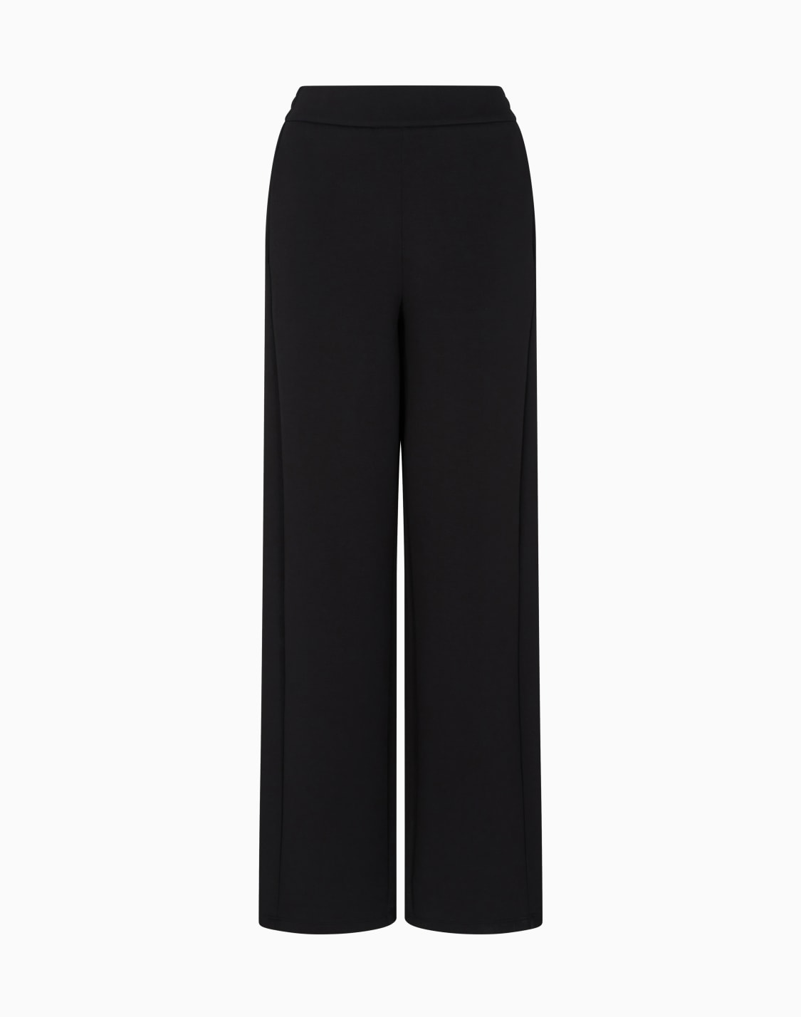 pantalon-avec-taille-lastique-en-jersey-double-asv-noir--emporio-armani