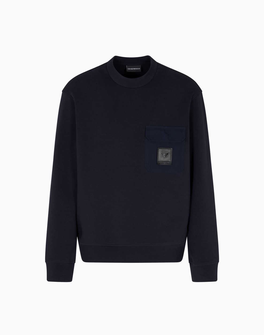 asv-double-jersey-sweatshirt-with-pocket-and-logo-patch-navy-blue--emporio-armani