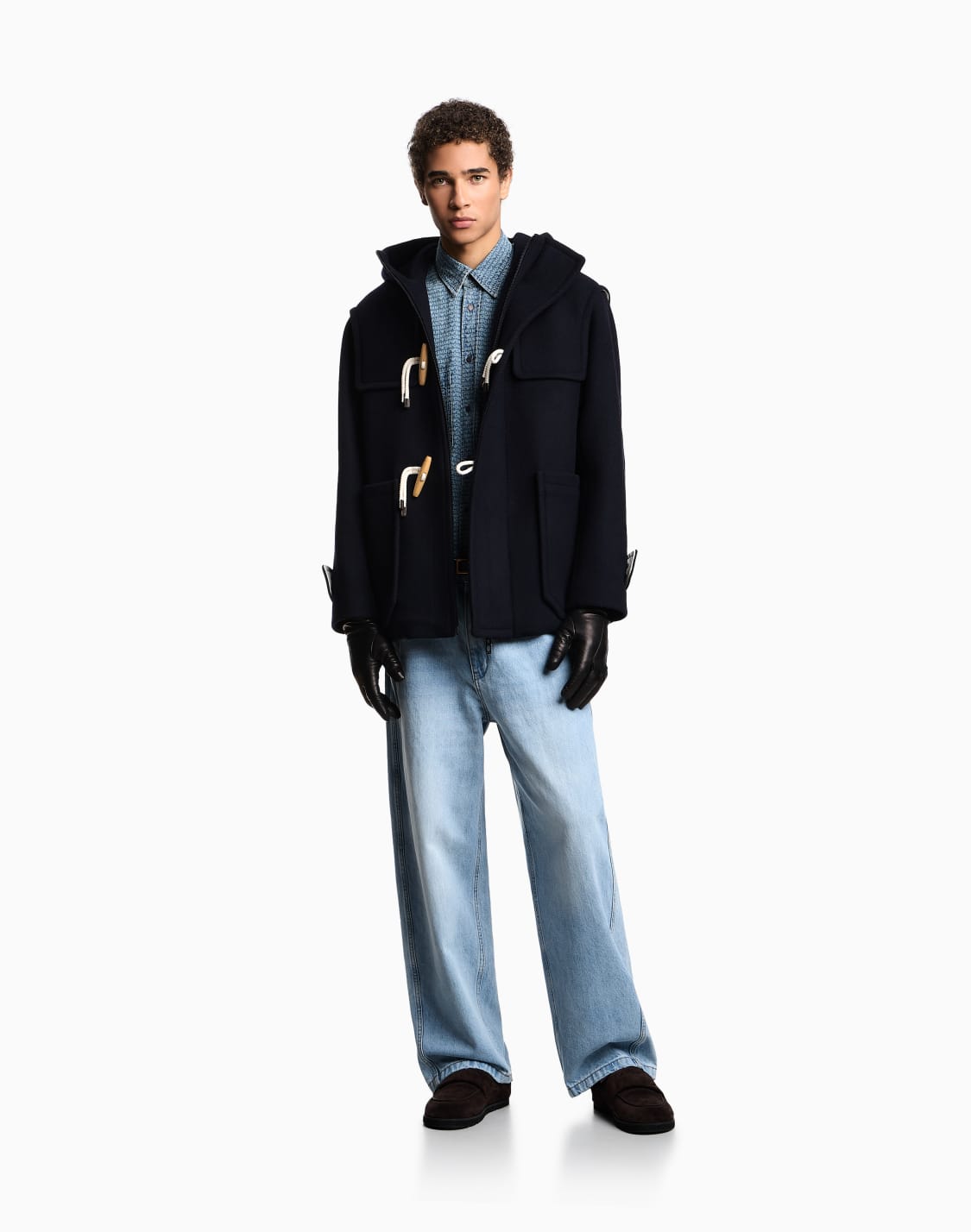 ダッフルコト-バジンウルクロス-ネイビブル--emporio-armani