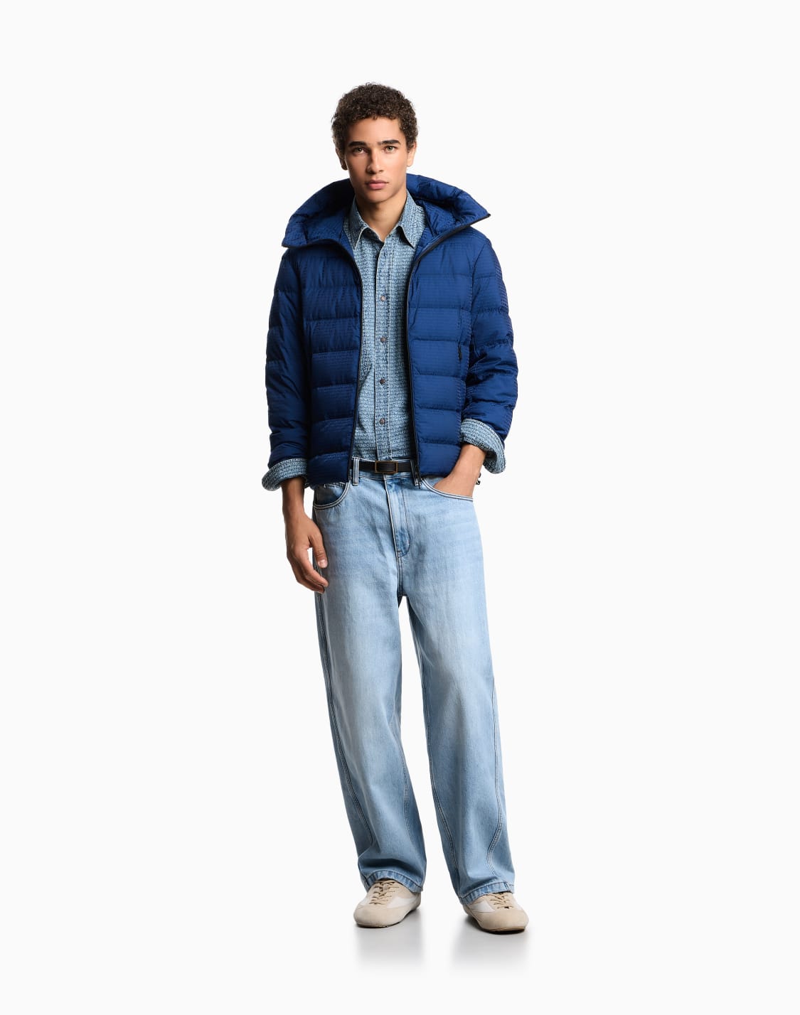 hooded-quilted-nylon-down-jacket-with-jacquard-logo-lettering-blue--emporio-armani