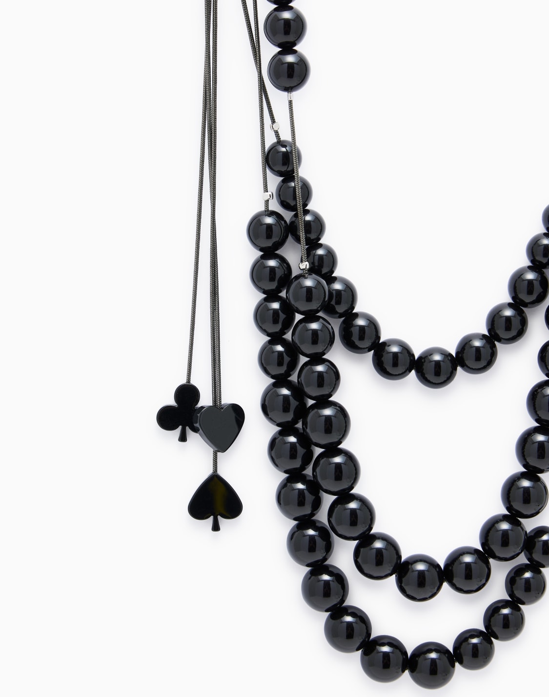 jeu-de-cartes-multistrand-necklace-black--emporio-armani