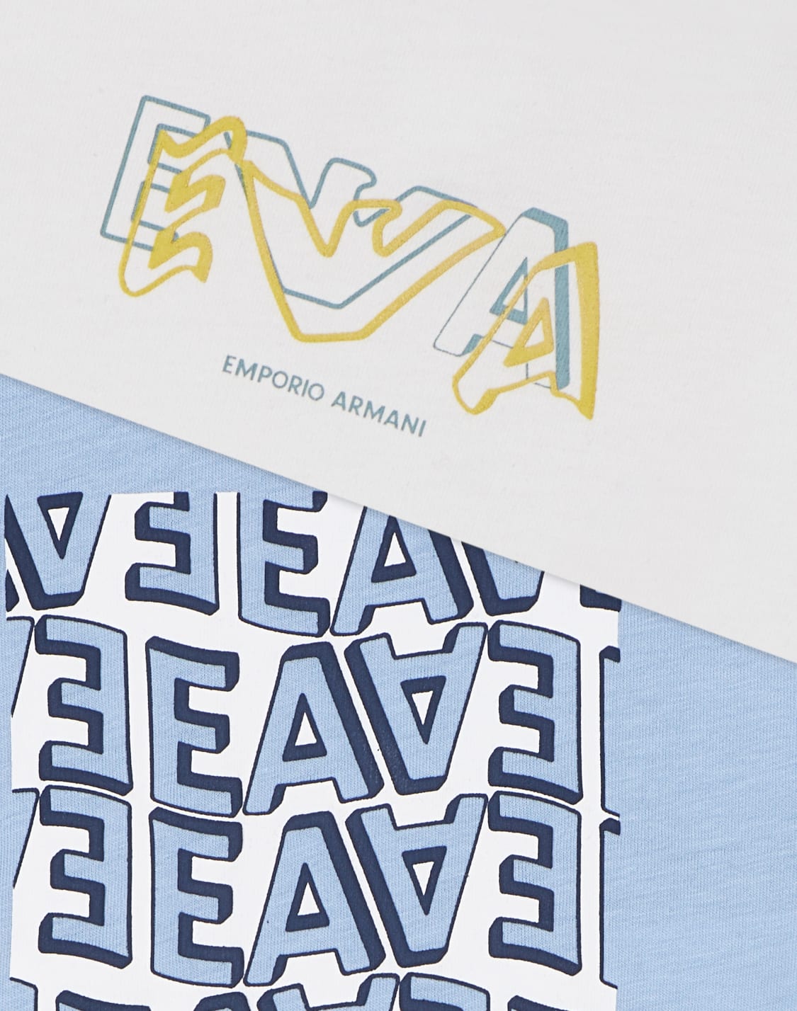 t-shirts-bicolore--emporio-armani