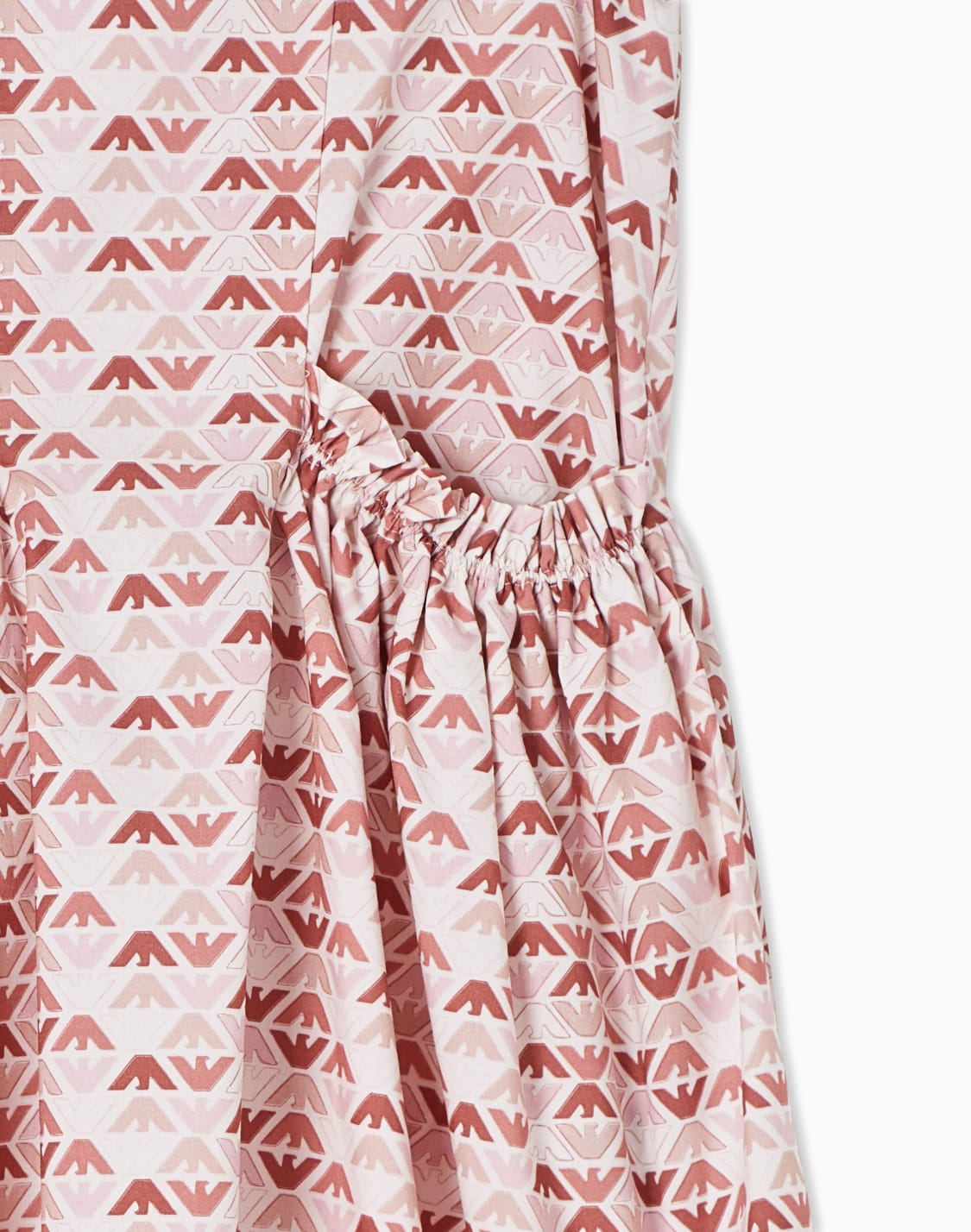 sleeveless-dress-in-all-over-print-poplin-pink--emporio-armani