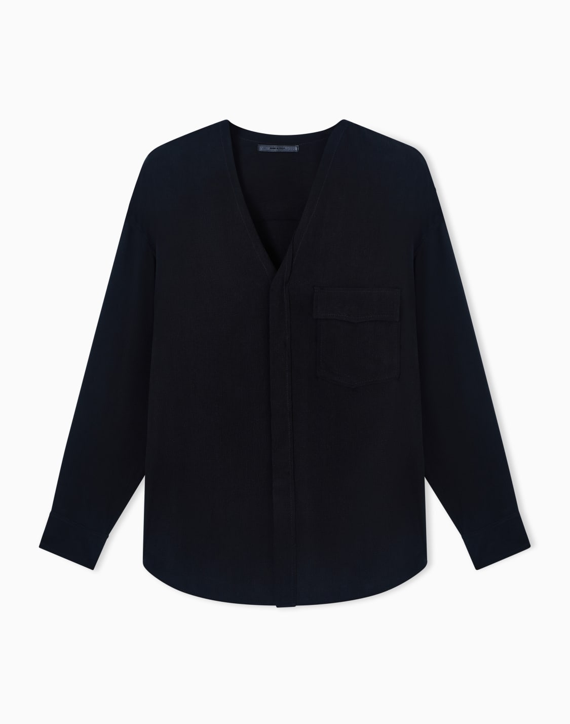 giacca-camicia-in-natt-di-cupro-asv-nero--giorgio-armani