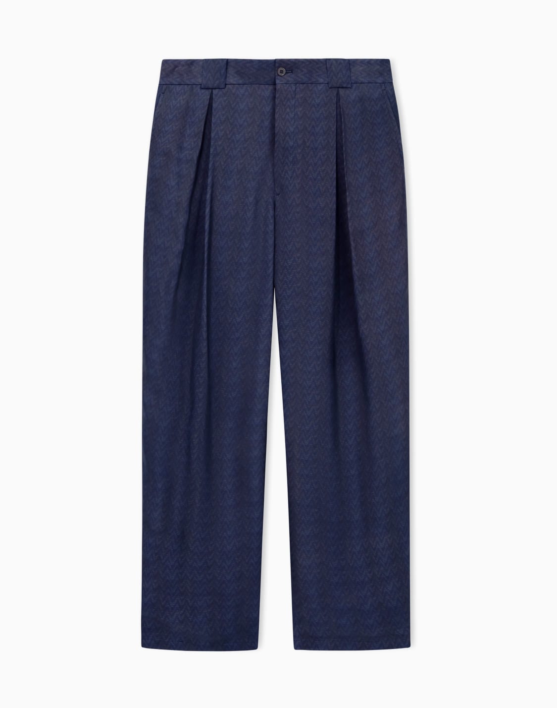 single-pleat-trousers-in-a-viscose-chevron-navy_blue--giorgio-armani