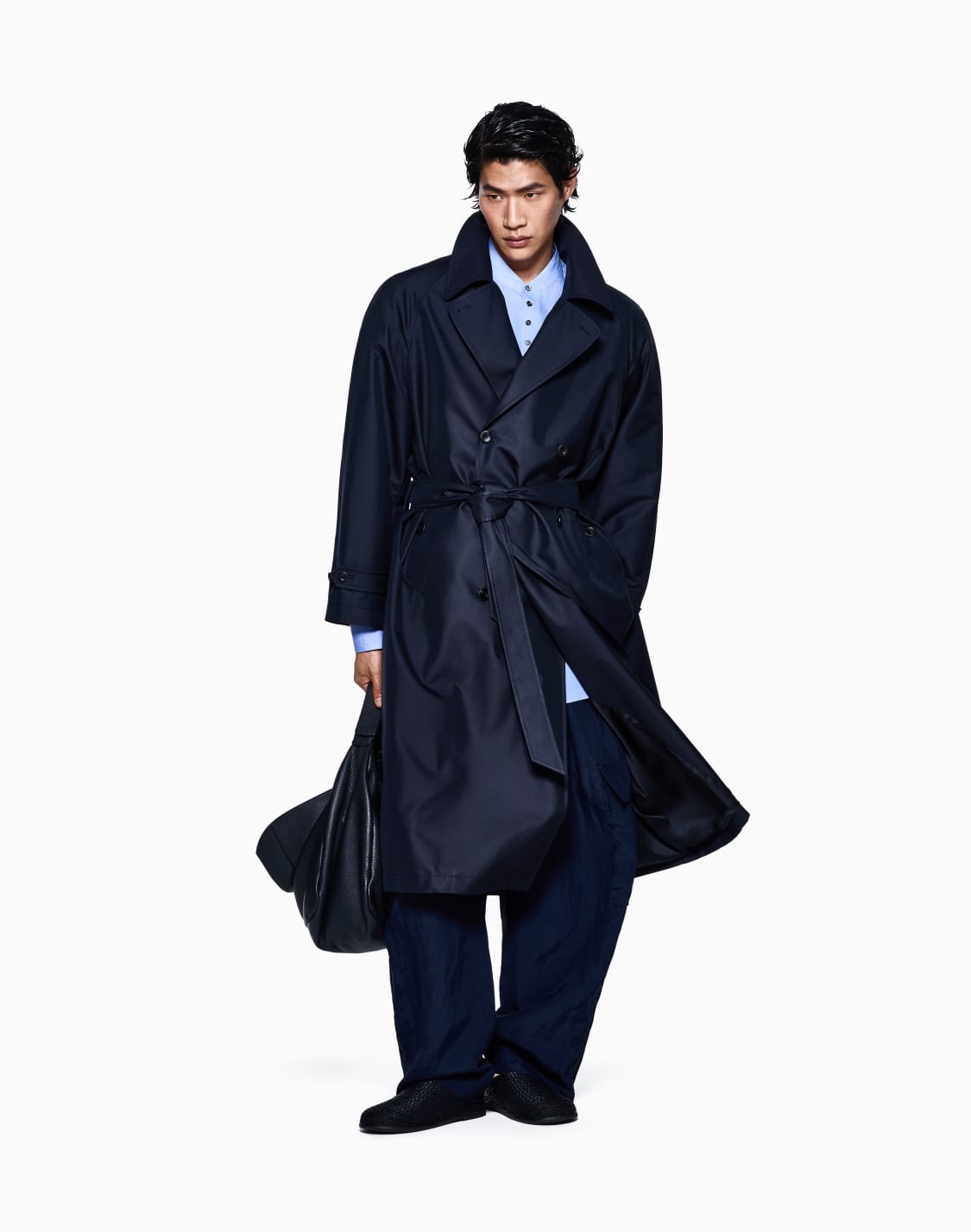 pantaloni-cargo-in-tela-di-viscosa-e-lino-blu--giorgio-armani