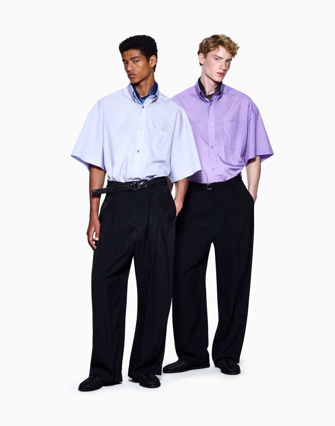 cotton-poplin-shirt-purple--giorgio-armani