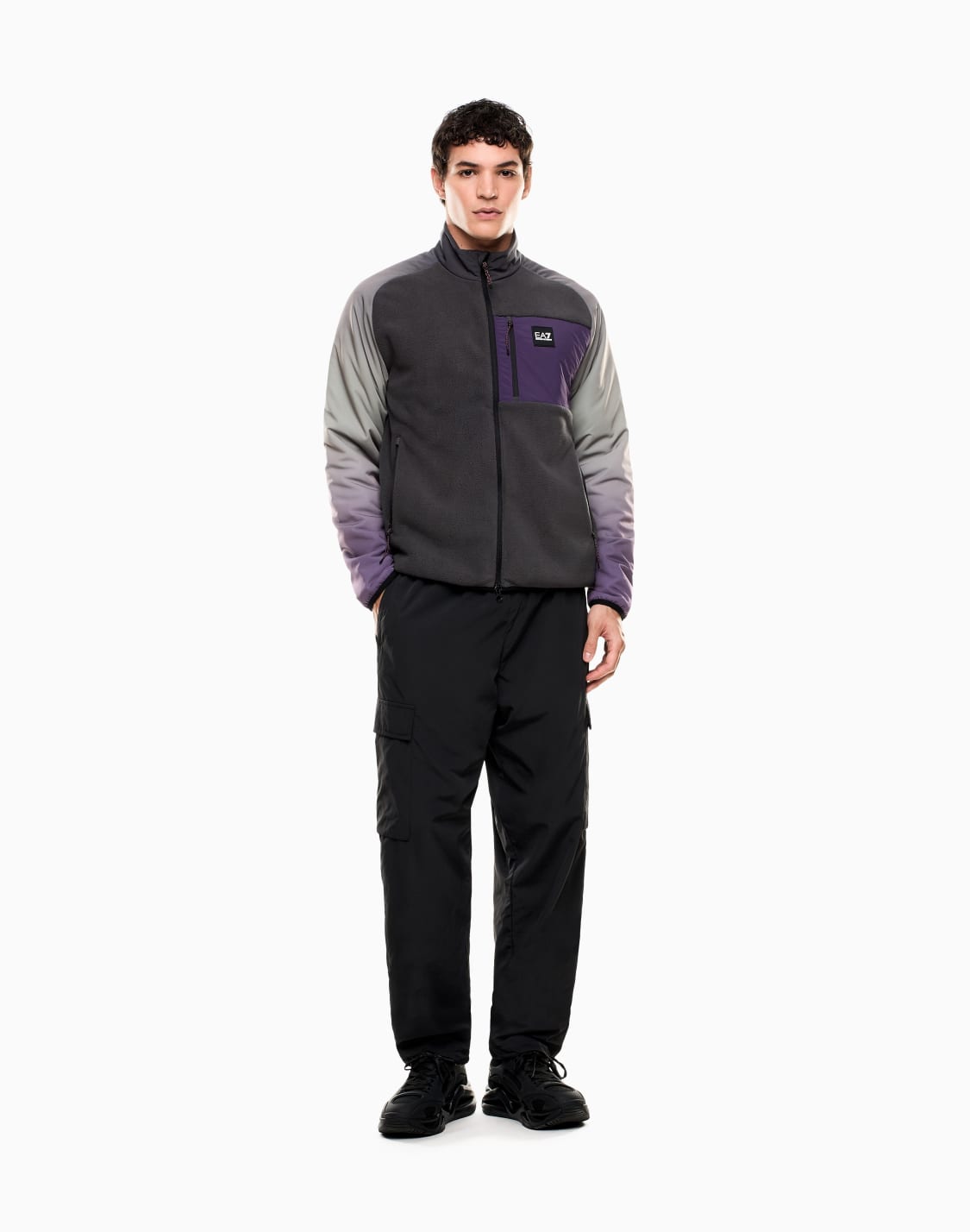 felpa-con-zip-urban-escape-unisex-in-tessuto-tecnico-stretch-grigio--ea7