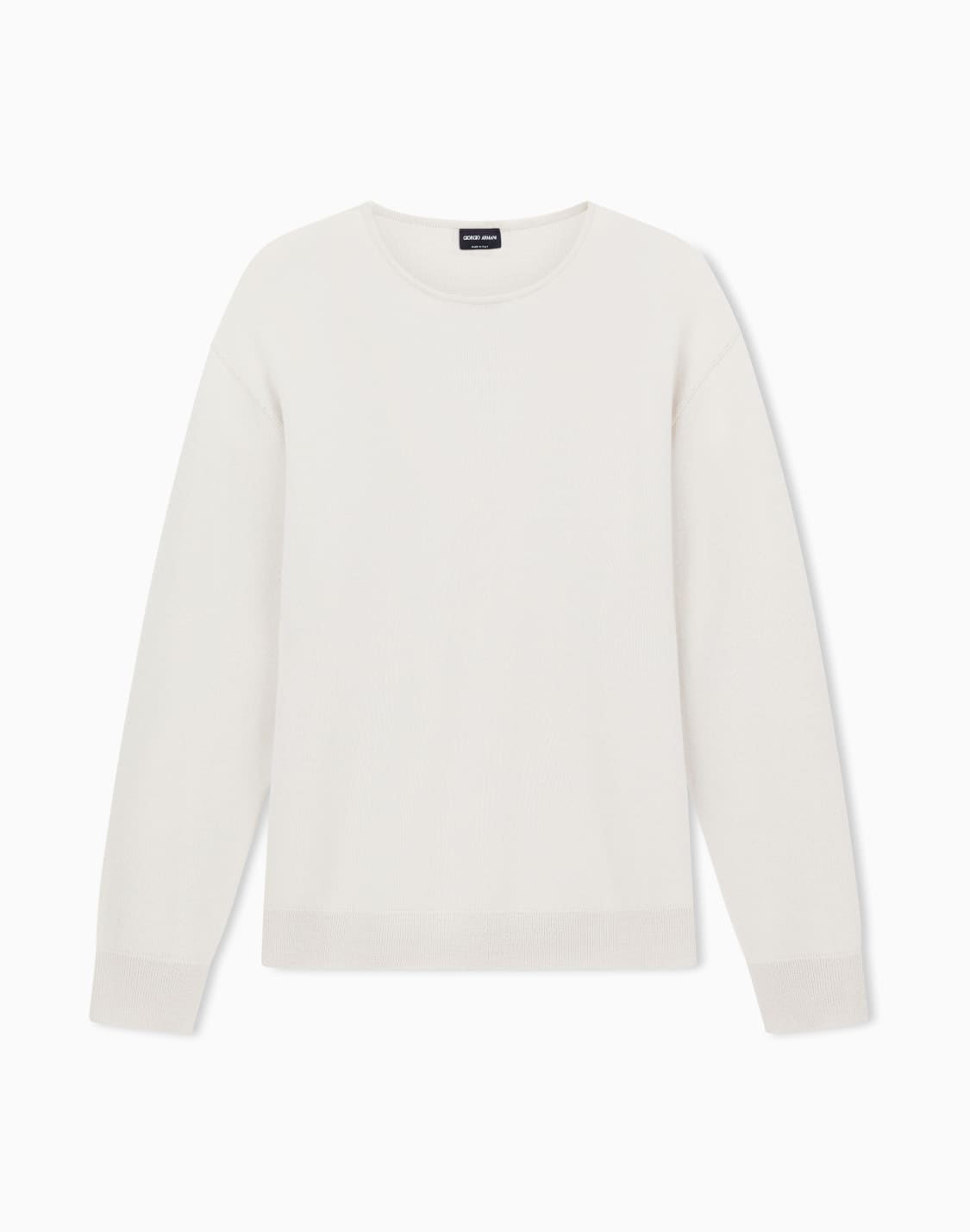 maglia-girocollo-in-interlock-di-cashmere-e-seta-bianco--giorgio-armani