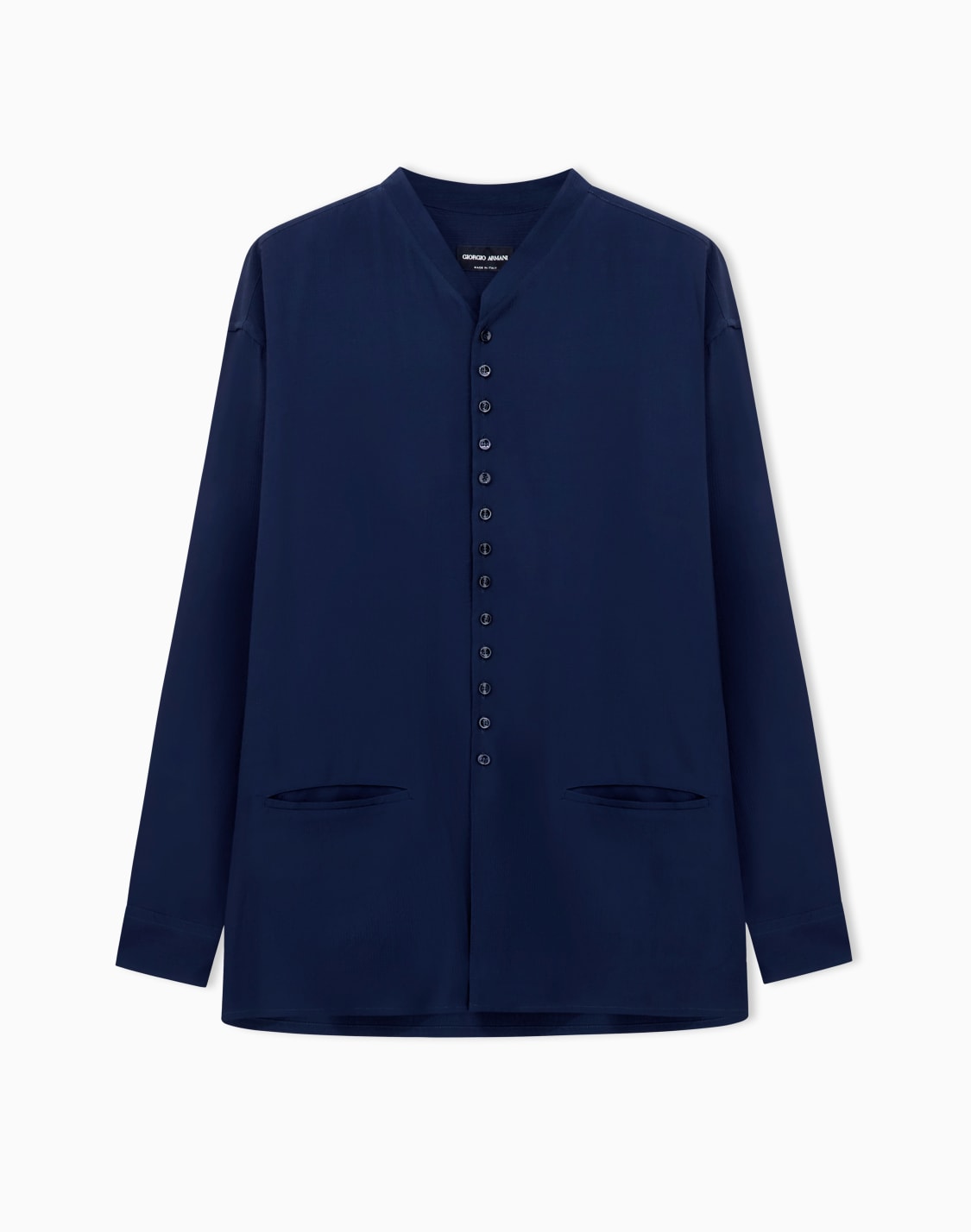 camicia-in-viscosa-cannet-blu-navy--giorgio-armani