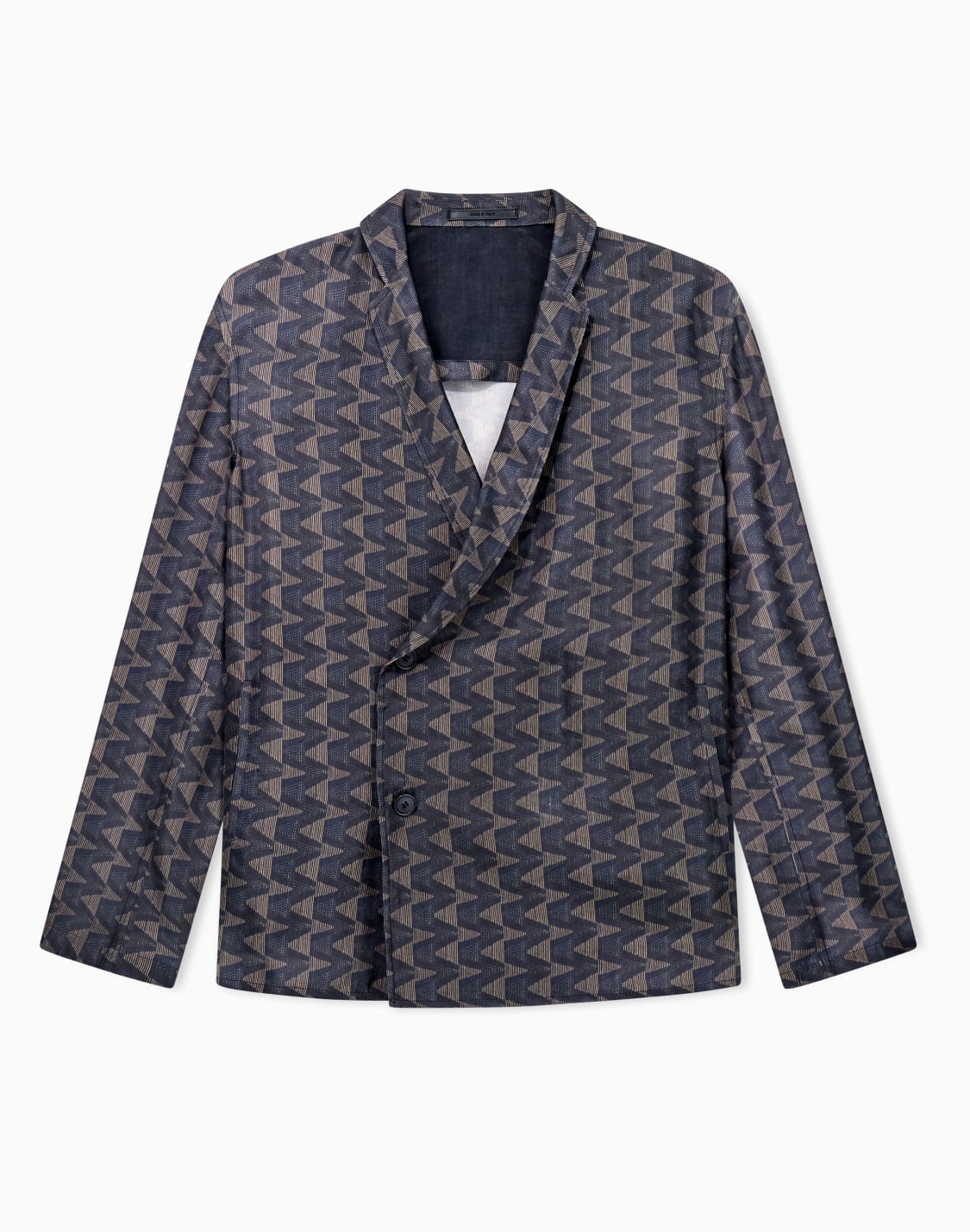 single-breasted-jacket-in-cupro-canvas-with-a-geometric-print-patterned--giorgio-armani