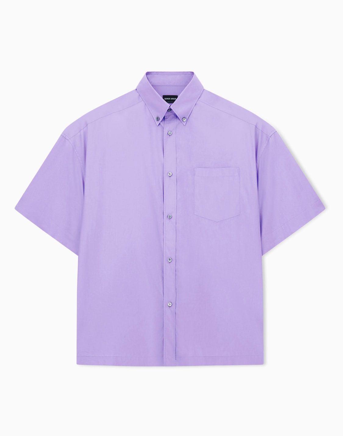 シャツ-コットンポプリン-パプル--giorgio-armani