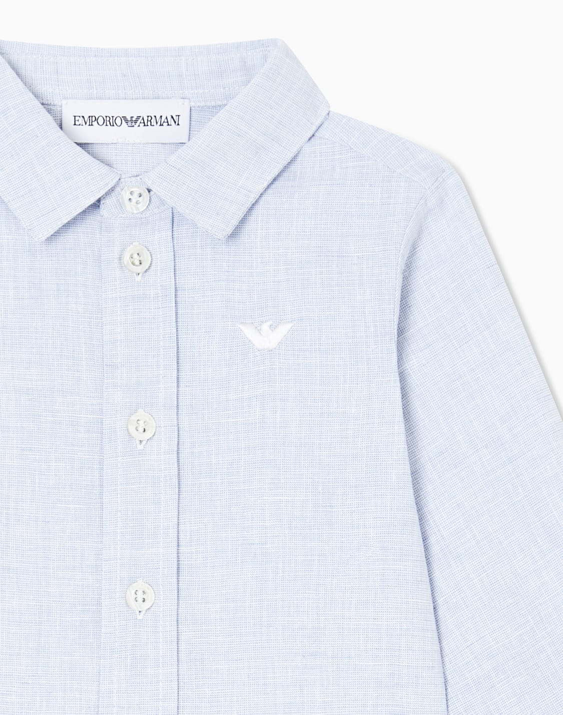 linen-blend-poplin-shirt-light-blue--emporio-armani
