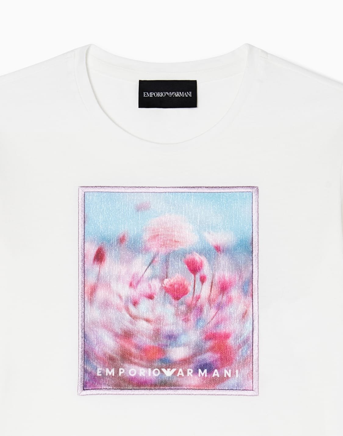 t-shirt-in-jersey-stampa-fiori-bianco--emporio-armani