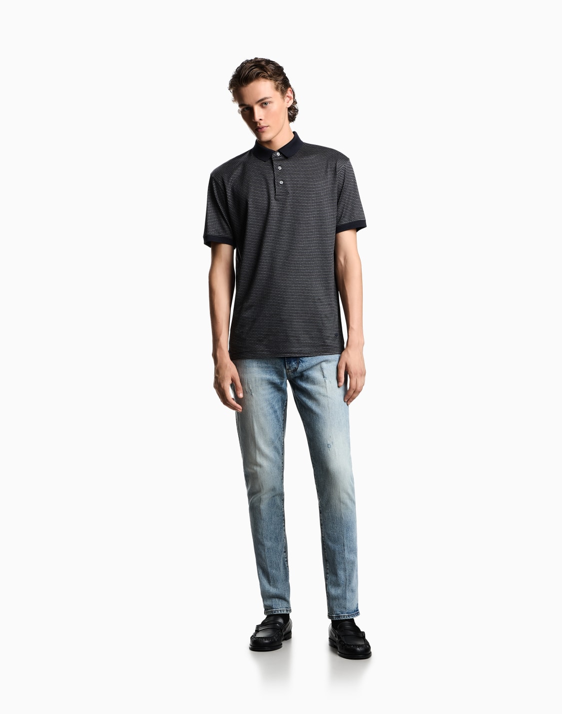 ribbed-polo-shirt-two-tone--emporio-armani