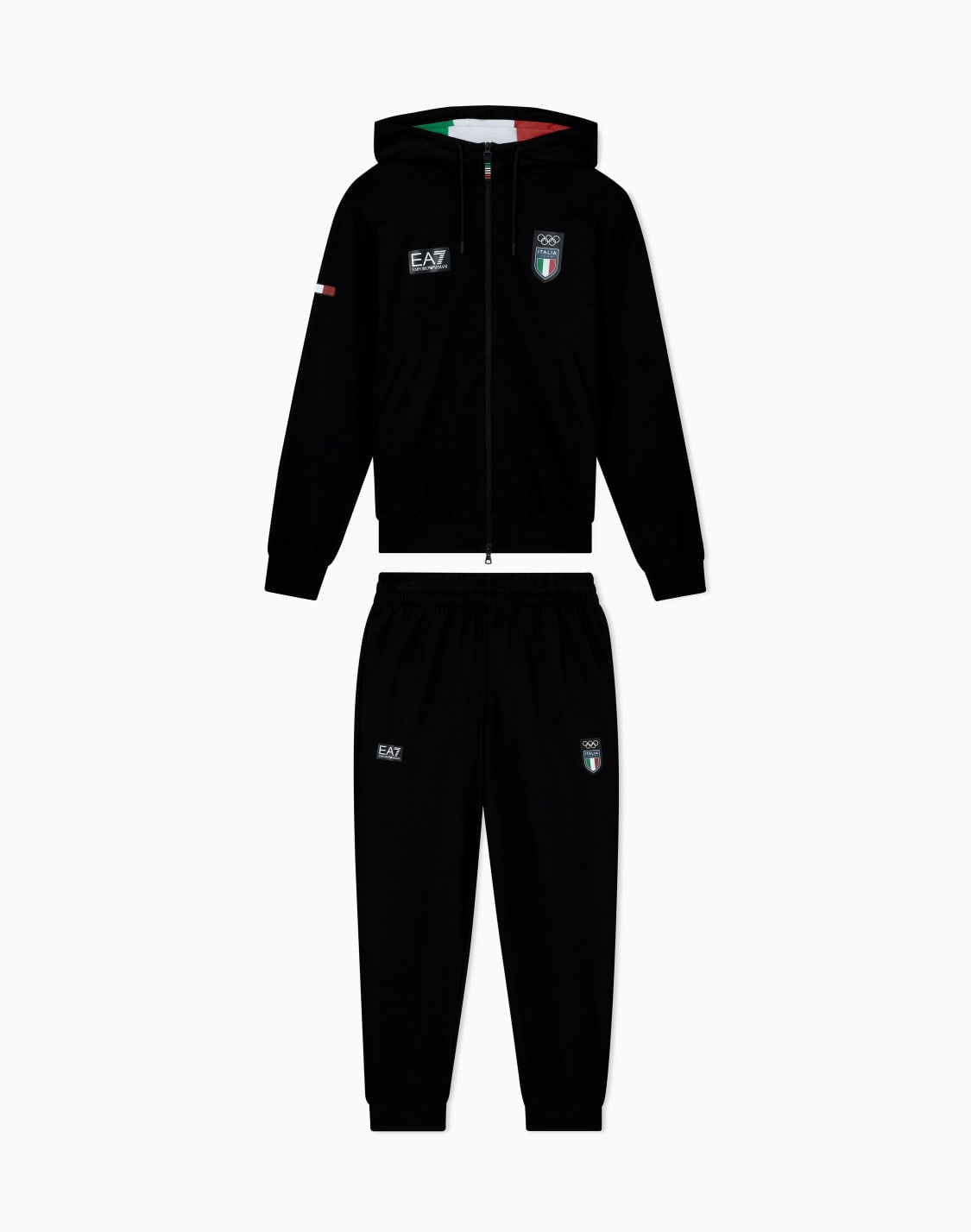 italia-team-milano-cortina-2026-tuta-in-cotone-nero--ea7