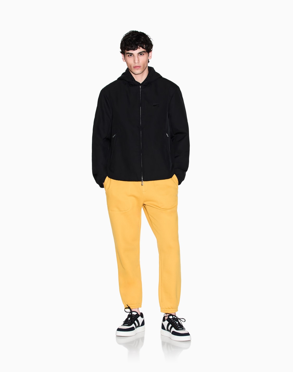 drawstring-joggers-yellow--armani-exchange