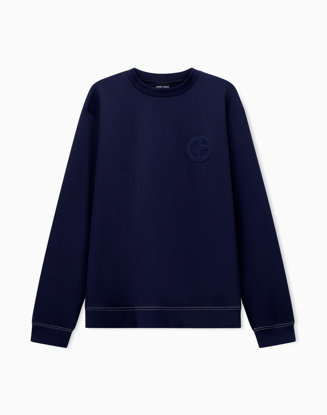 sweatshirts-without-hood-blue--giorgio-armani