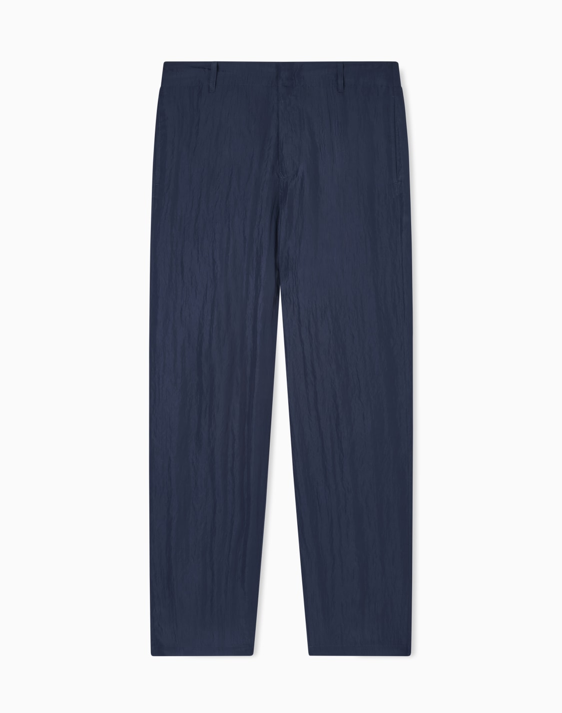 pantaloni-flat-front-in-twill-tecnico-di-viscosa-grigio--giorgio-armani