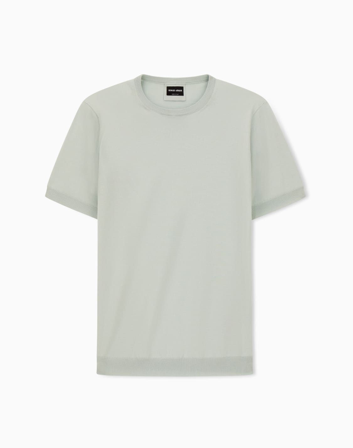 short-sleeved-crew-neck-jumper-in-silk-and-cotton-green--giorgio-armani