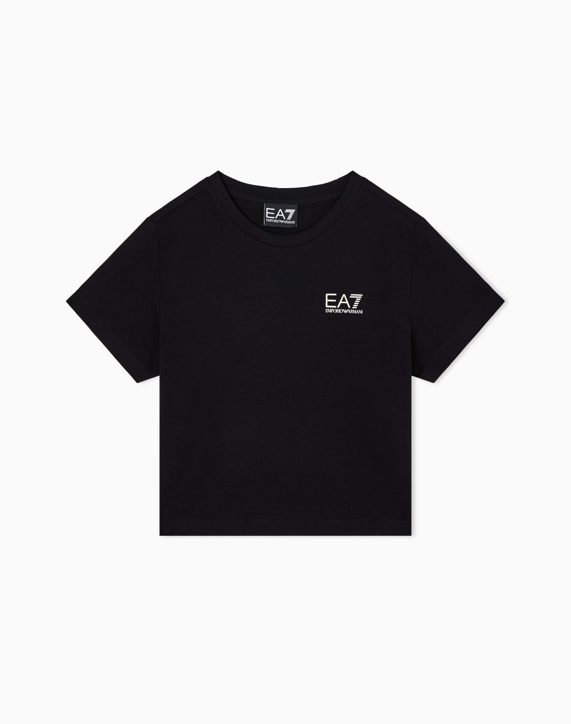 core-identity-girl-stretch-cotton-crew-neck-t-shirt-black--ea7