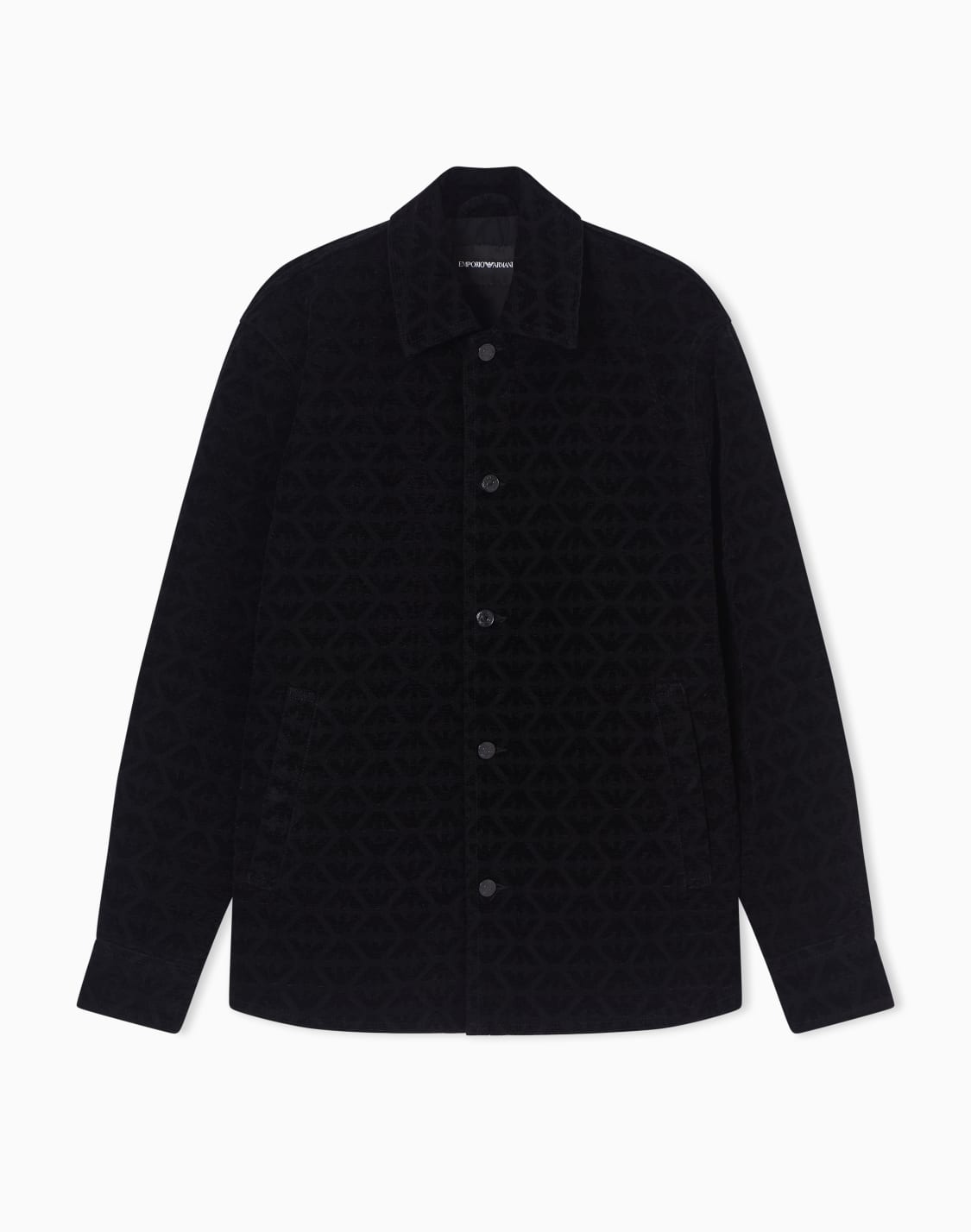 春節-ジャケット-シェニル-ジャカドモチフ-ブラック--emporio-armani